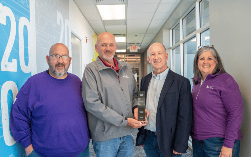 MEC Receives Regional Carrier of the Year Award