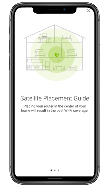 Mesh placement guide