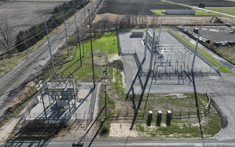 We Built a New Substation in Schoolcraft