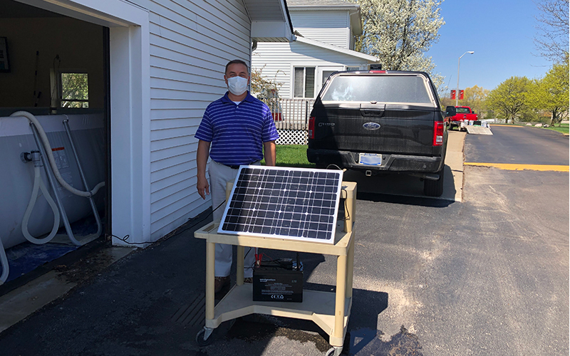 Solar Panels and STEM at Clinton High School