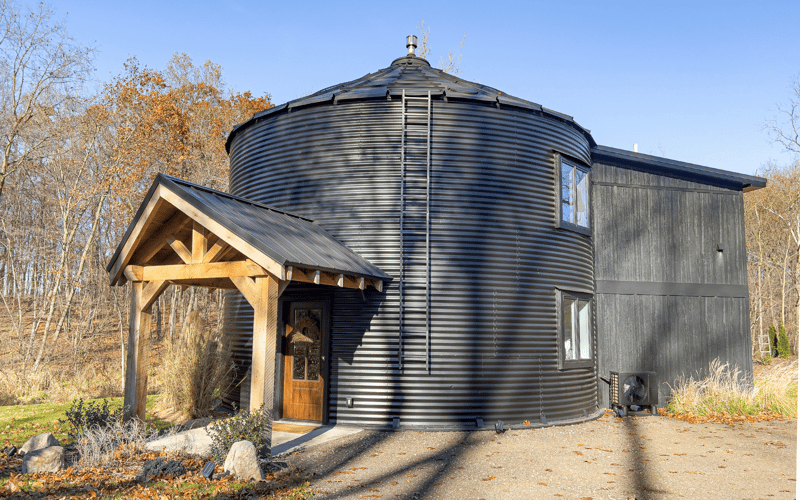 Vandalia Grain Bin Sleeps Two