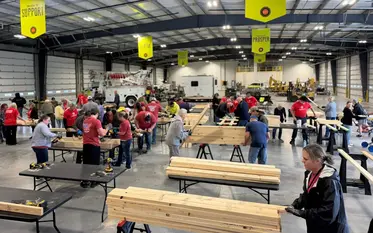 We Helped Build 40 Beds for Kids in Need