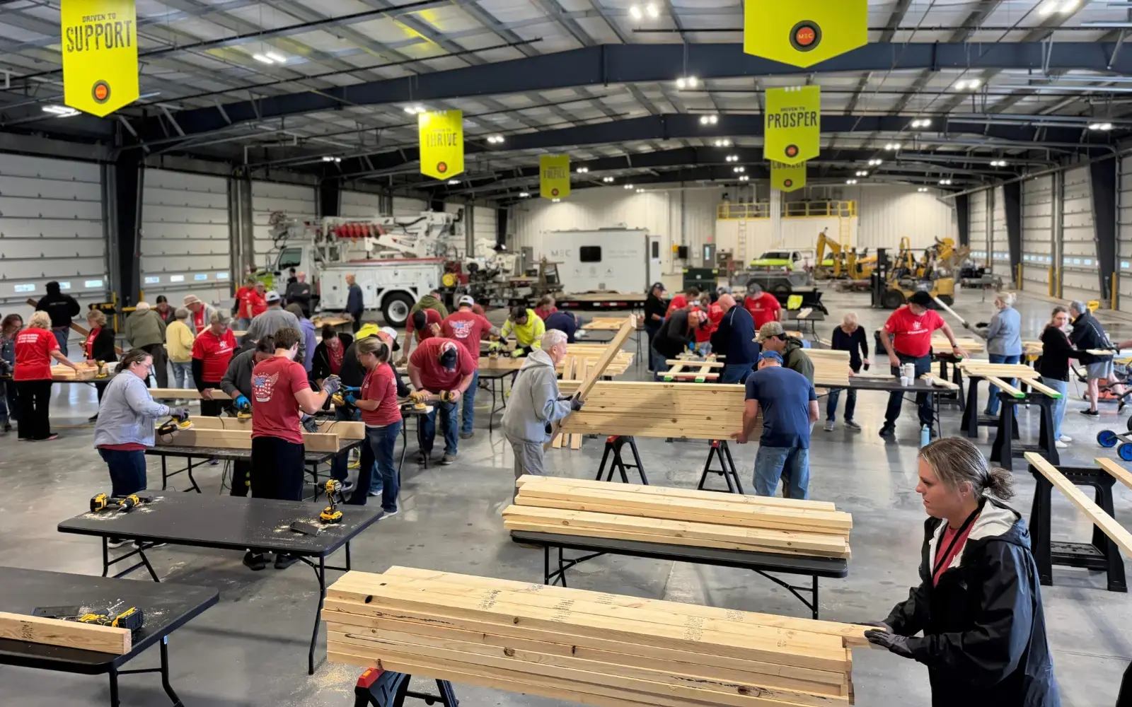 We Helped Build 40 Beds for Kids in Need