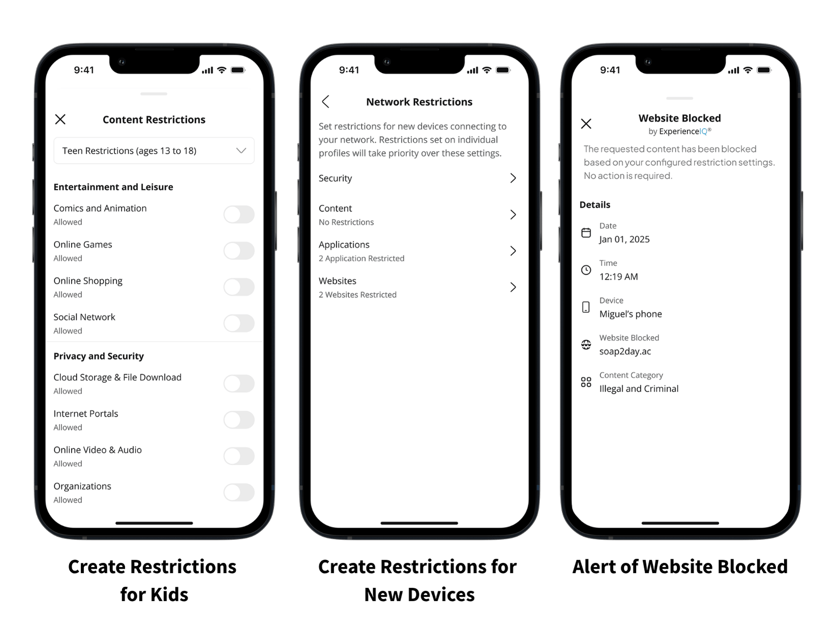 Device Controls