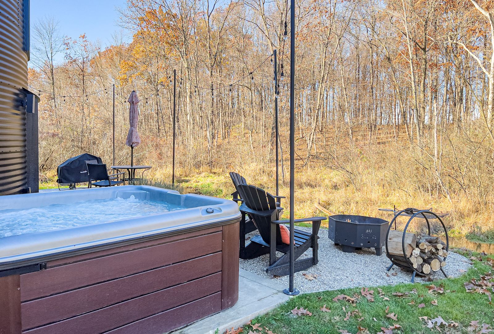 grain binn hot tub