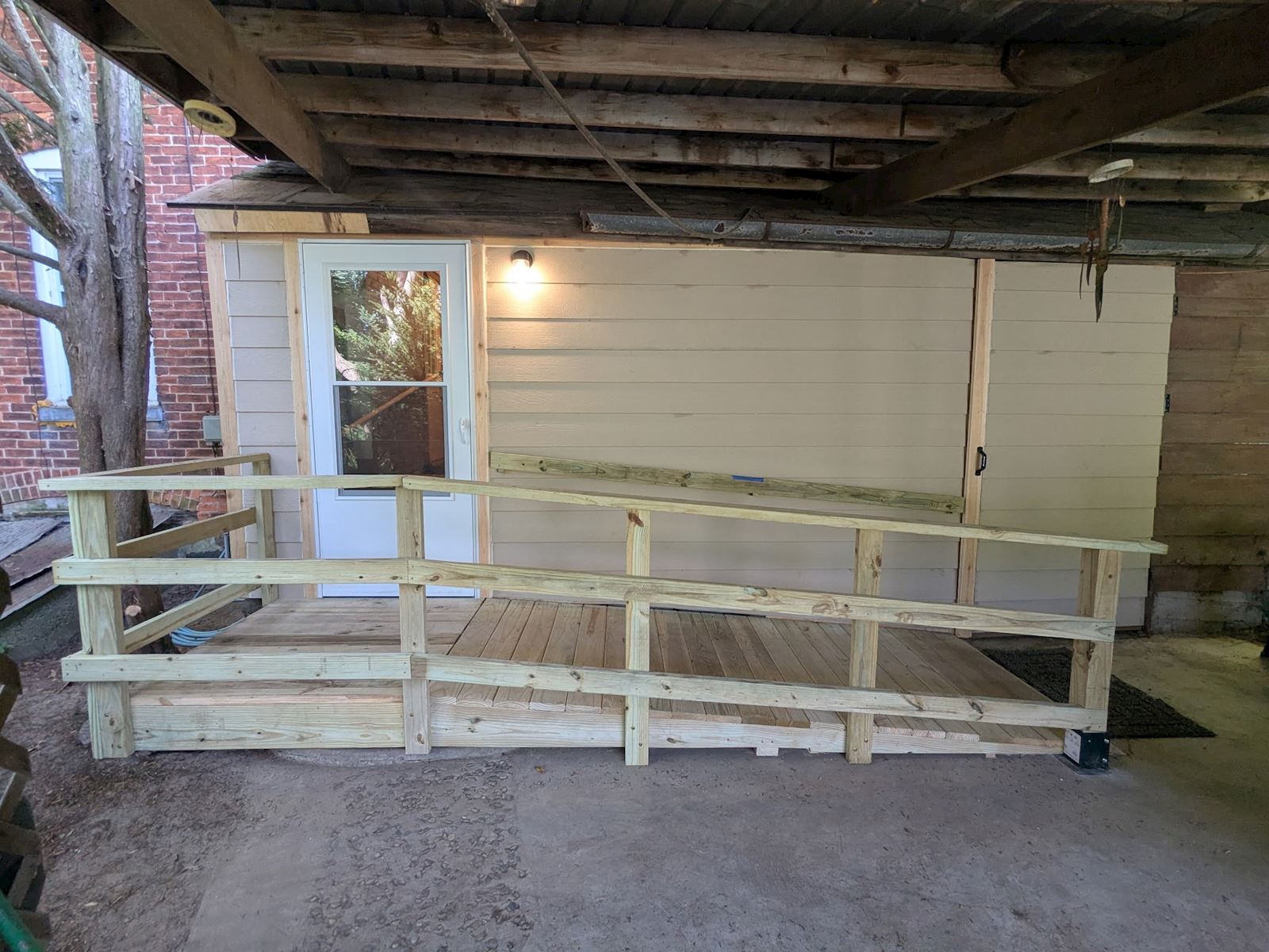 finished ramp