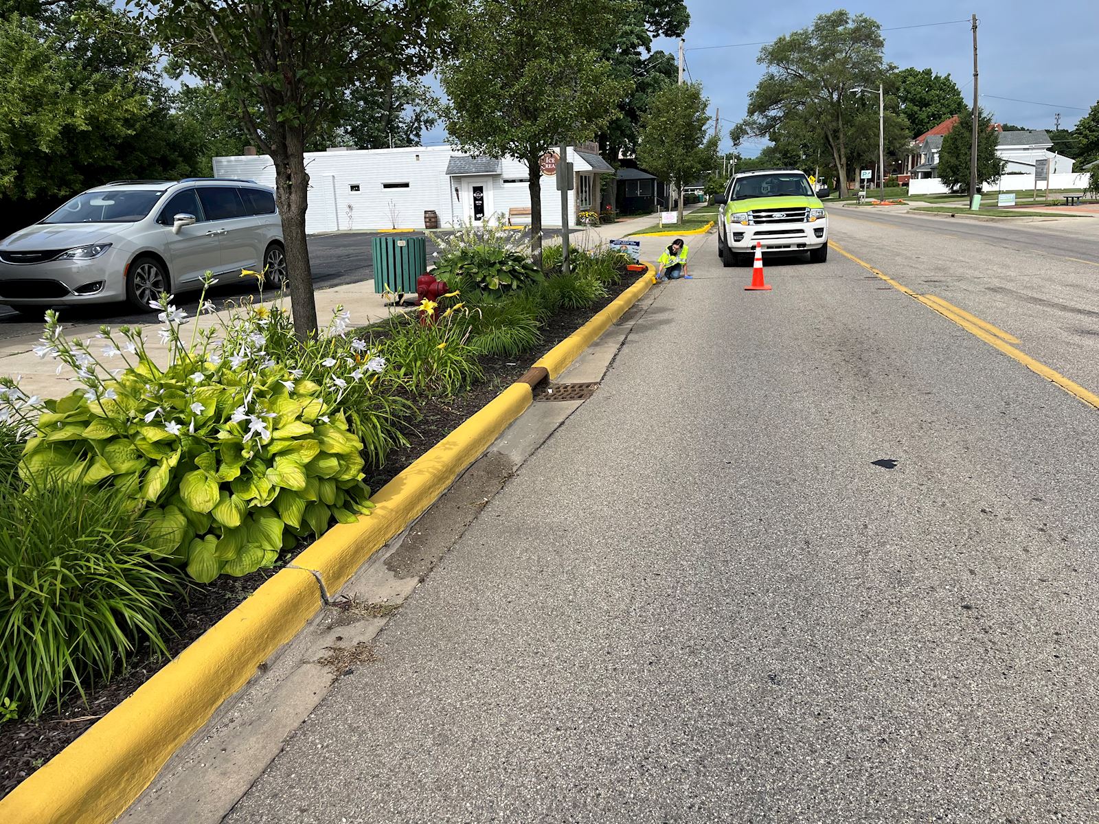 curb painting