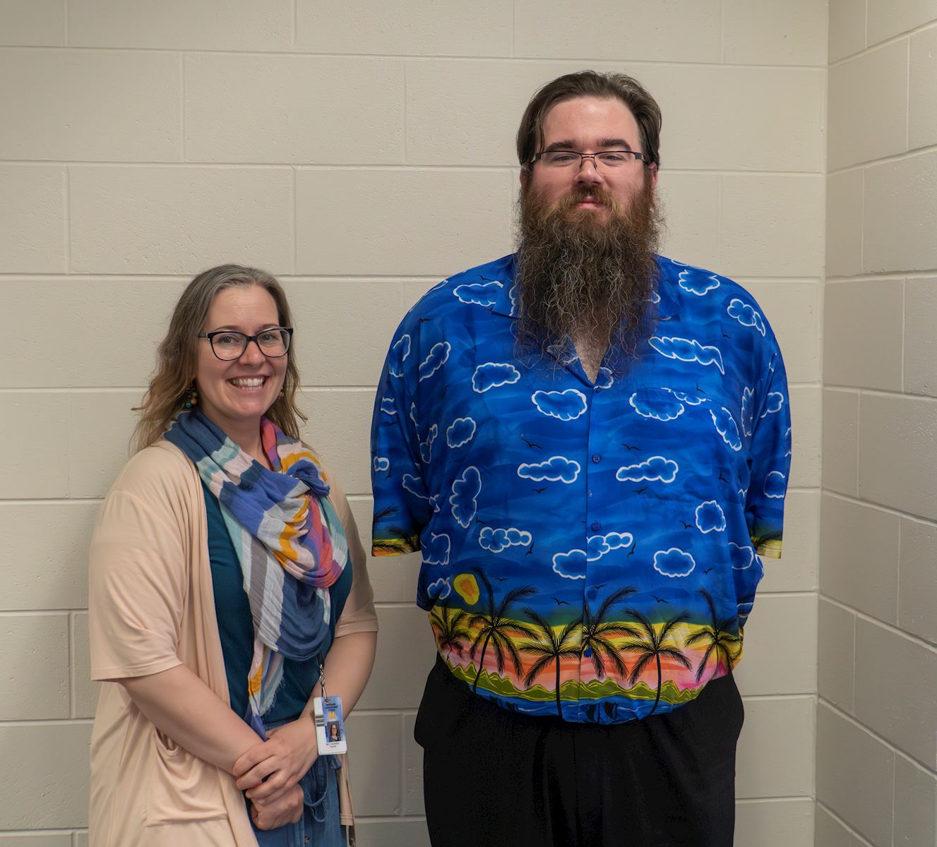 Terra Shockley and Dan Soard standing next to each other.
