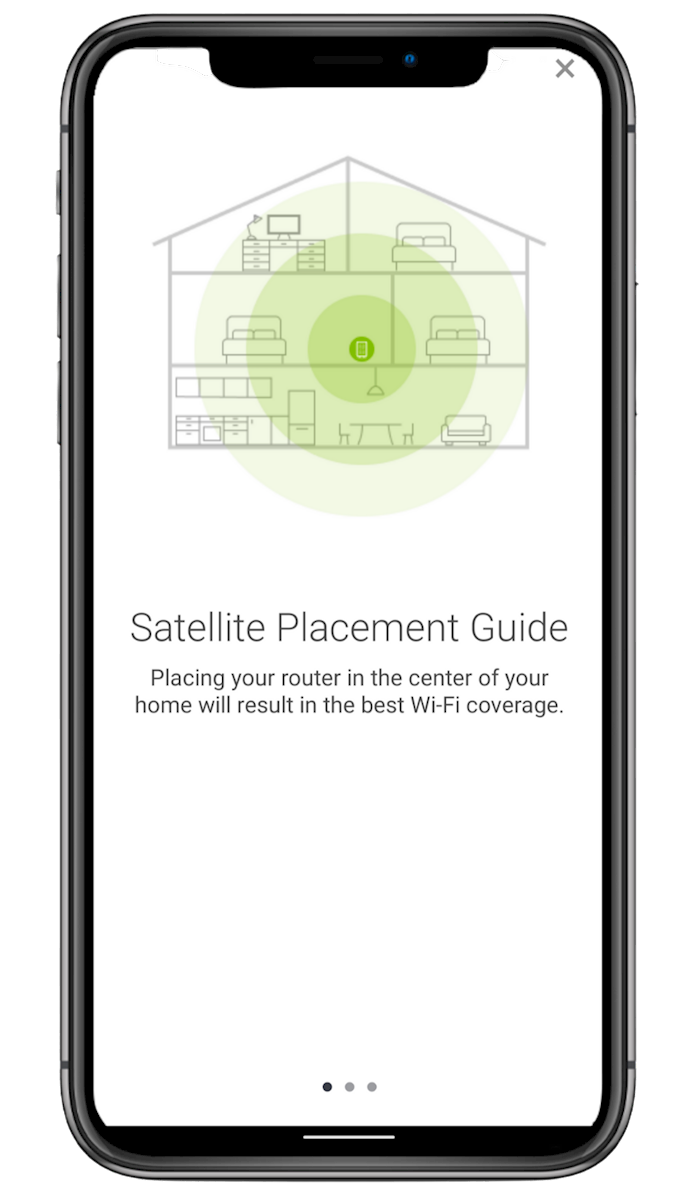 Mesh placement guide