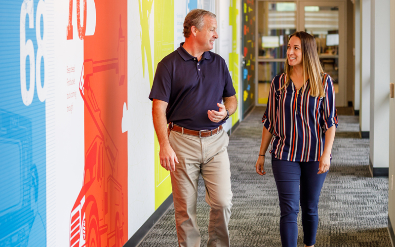 MEC employees getting to know each other