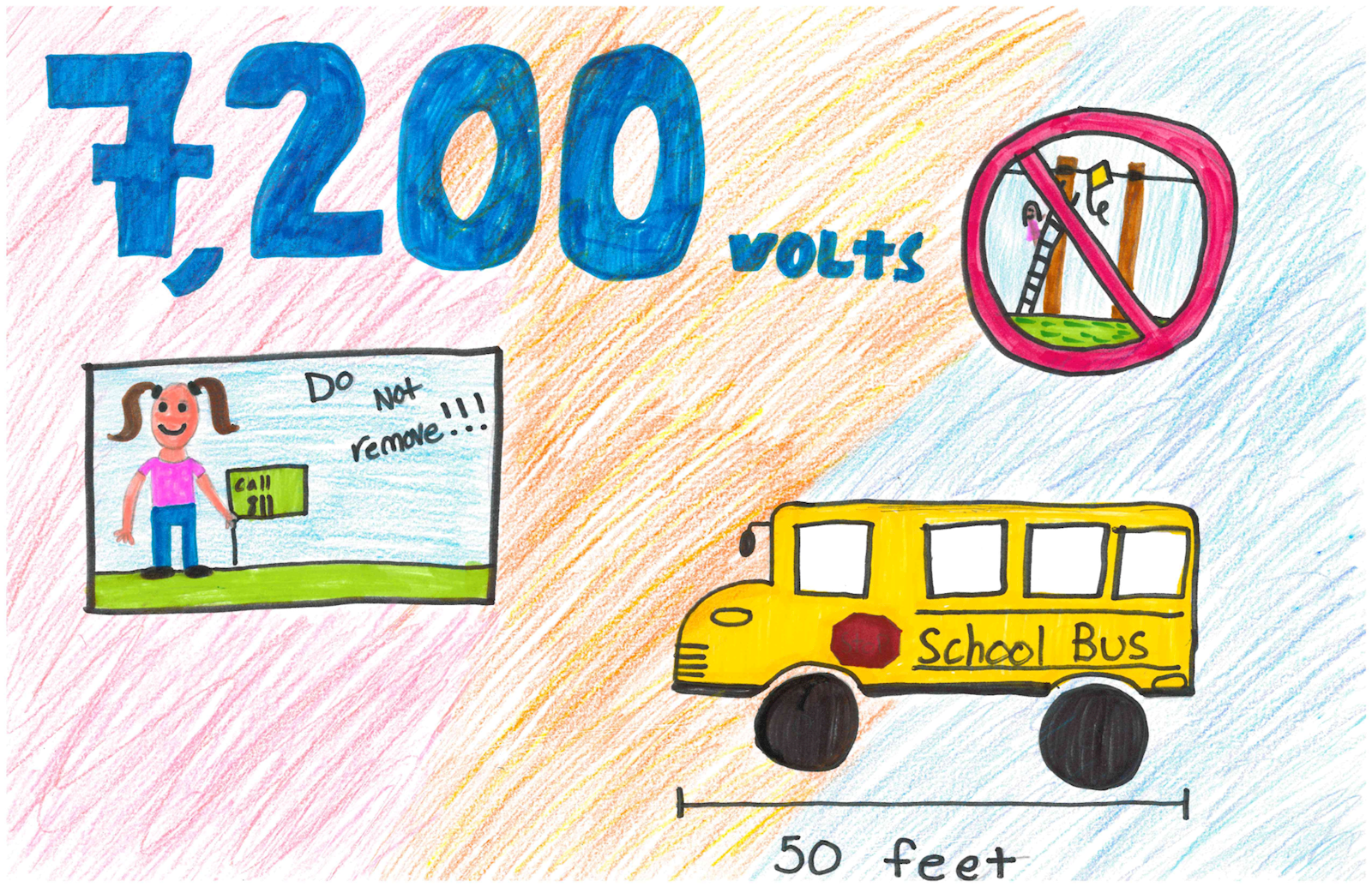 Poster by Adlee G., Three Rivers