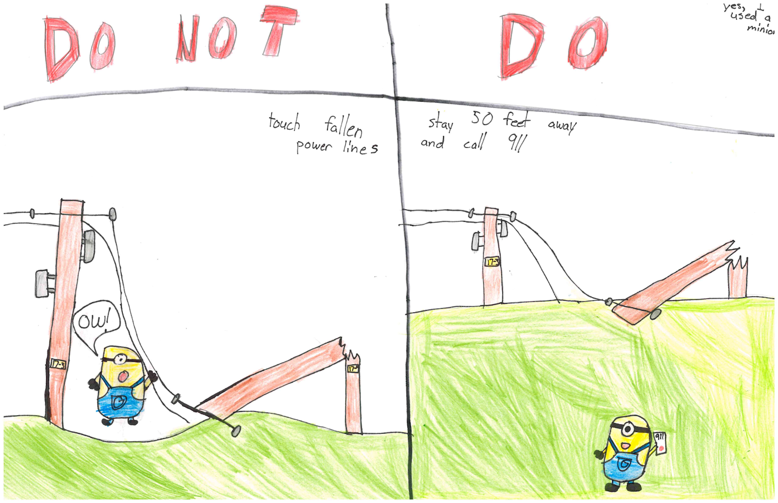 Poster by Brock A., Schoolcraft
