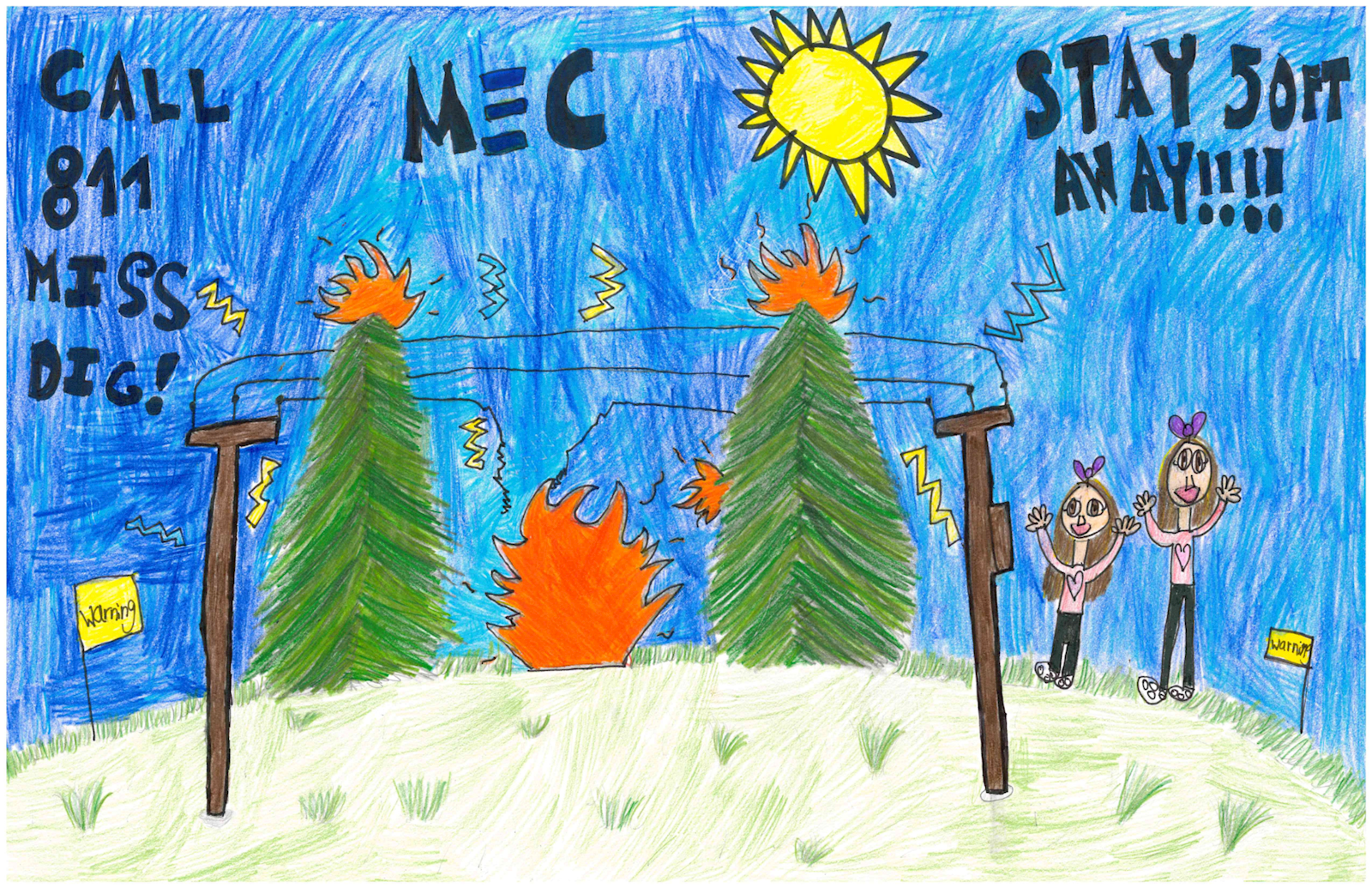 Poster by Ava F. and Vivienne E., Schoolcraft