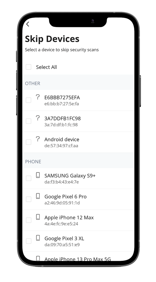 skipped devices