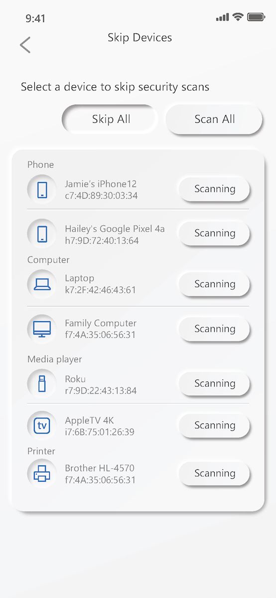 Skipping devices