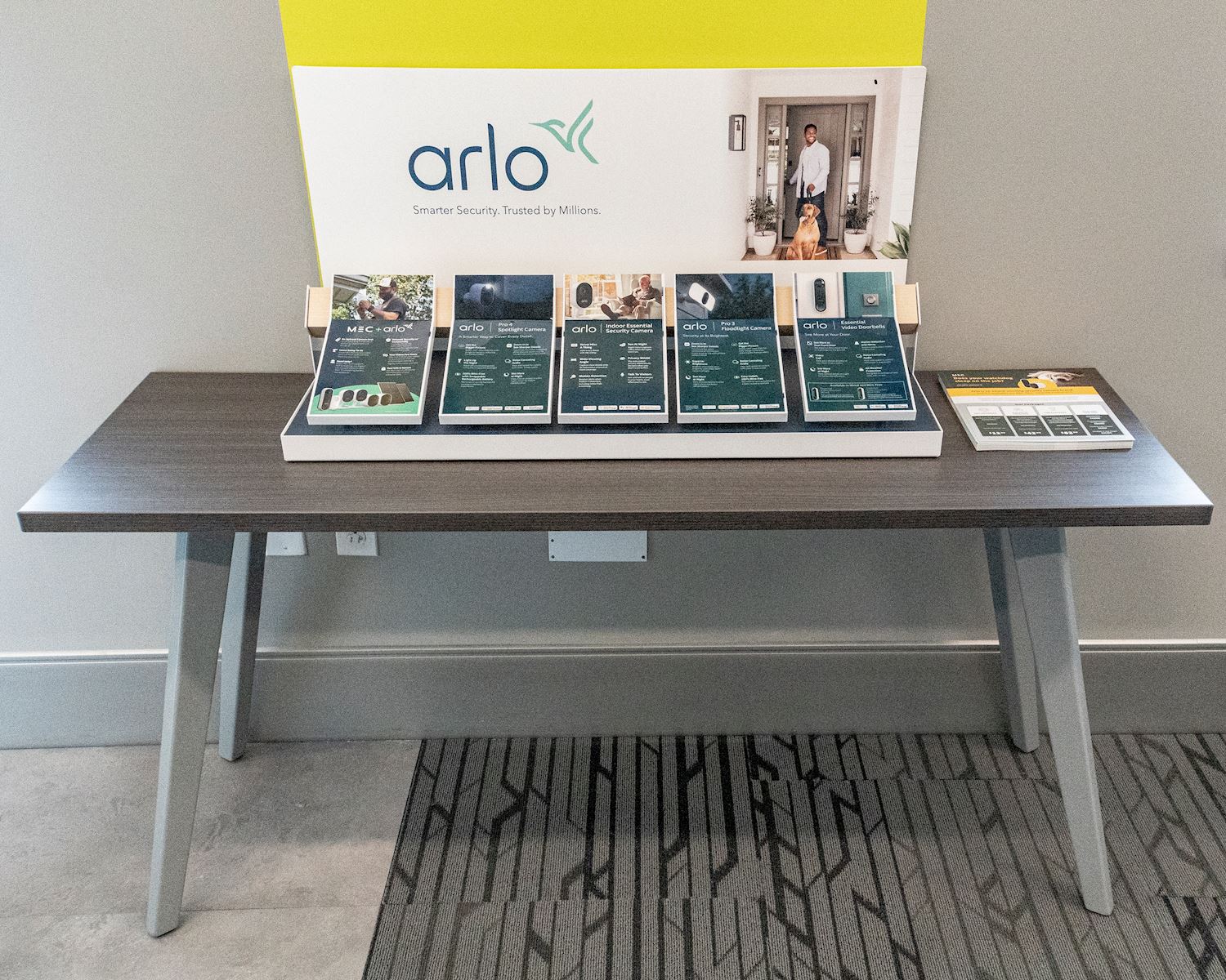 smart lobby arlo display