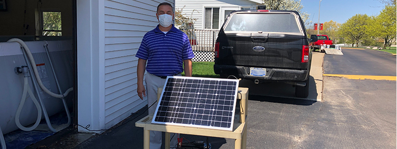 Solar Kits purchased with a Strengthening Schools Grant