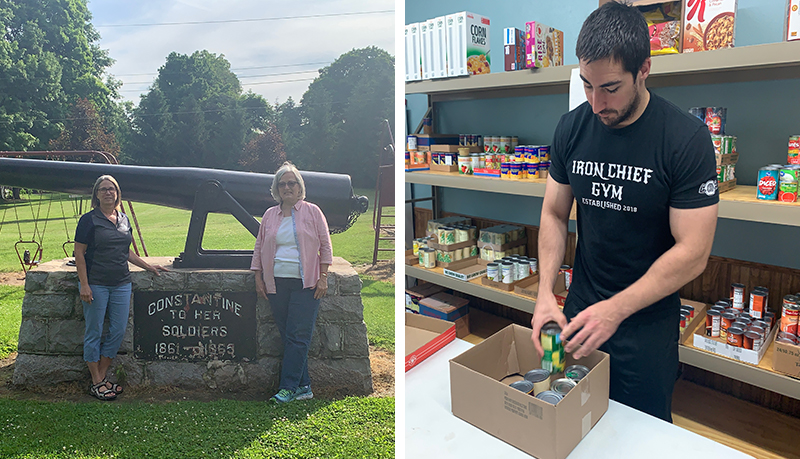 Village of Constantine and the White Pigeon Food Pantry