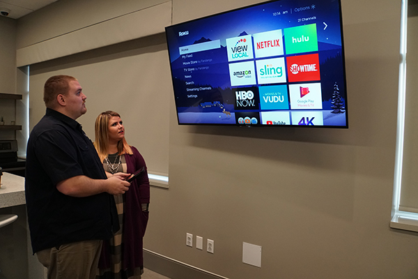 Learn about streaming video and TV in our smart home